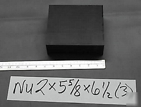 Nylon unfilled black 2 X5.625 X6.5