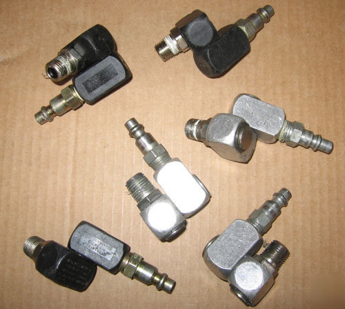 Pneumatic air swivel fitting 1/4