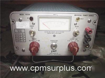 Power designs universal power supply model 6050A nice