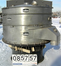 Used: kason high capacity recycle clarifier/screener, m