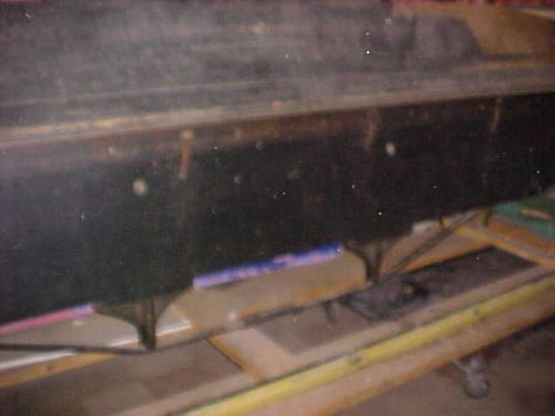 Vintage sheet metal brake must see to appreciate
