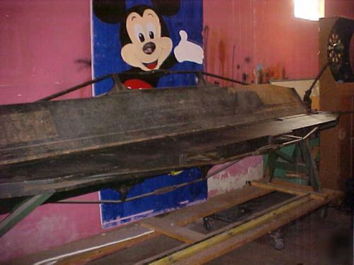 Vintage sheet metal brake must see to appreciate