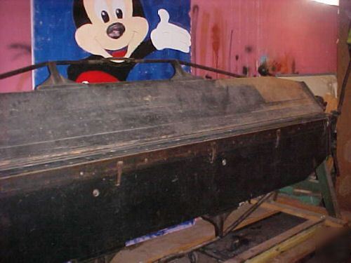 Vintage sheet metal brake must see to appreciate