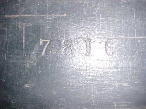 Vintage sheet metal brake must see to appreciate