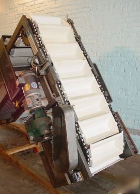 7 ft h smc plastic bucket elevator conveyor