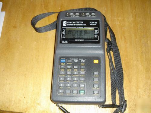Acterna wandel pcm 23 vf-pcm tester 