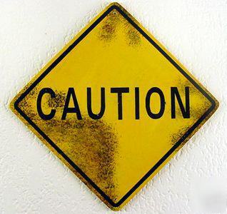 Caution traffic sign home decor wall design stop #5437