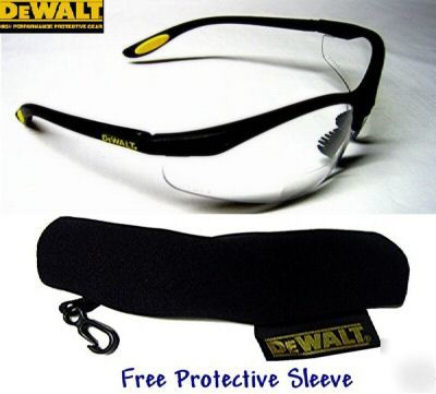 Dewalt reinforcer bifocal clear safety glasses 2.0