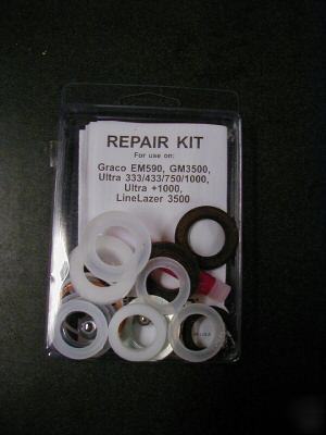 Graco sprayer repair kit-EM590,GM3500,ultra's. 222588