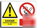 Haz.sub-do not smoke-s.rigid-250X200MM(mu-001-re)