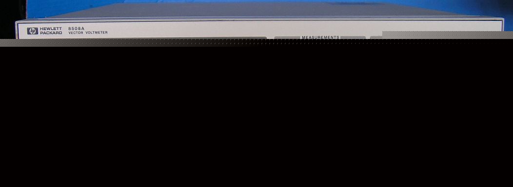 Hp model 8508A vector voltmeter opt 50