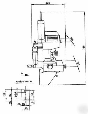 Imoberdorf unit 10 drilling attachment -rotary transfer