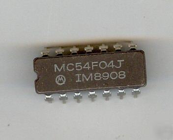 Integrated circuit MC54F04J electronics motorola