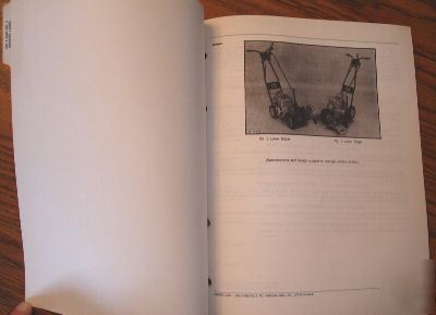 John deere no.2 & 3 lawn edgers parts catalog jd manual