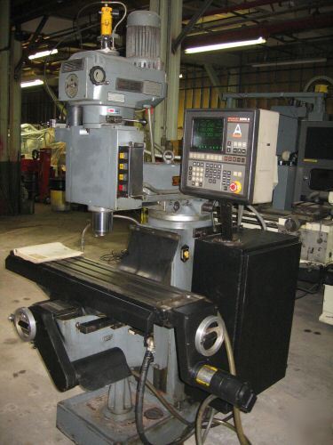 Lagun 3 axis cnc knee type vertical mill 