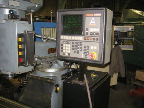 Lagun 3 axis cnc knee type vertical mill 