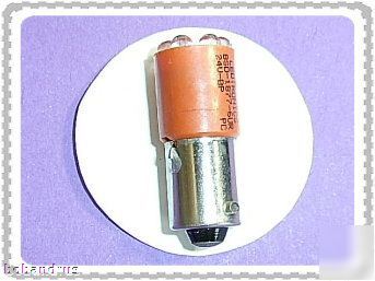 Ledtronics (120-volt) red led T3-1/4 mini bayonet lamp