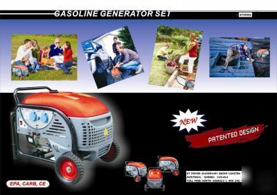 New 3.5 kw gasoline generator brand by gt-power trolly