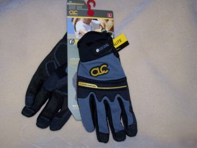 New clc flex-grip tradesman glove- l - free shipping