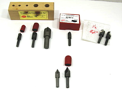 New keo center reamers and countersinks 8 pcs hss