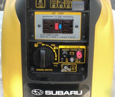 New robin/subaru 1650WATT inverter generator
