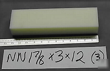 Nylon unfilled natural 1.875 X3 X12
