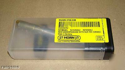 Ph horn MU328.0750 solid carbide t-slot milling cutter