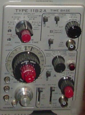 Tektronix 11B2A plugin for 647 647A oscilloscope