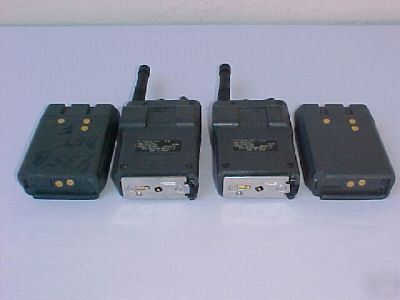 Two ge ericson m-rk radio handheld battery comm PK1PGT