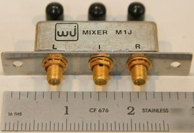 Watkins-johnson rf mixer 300-2000 mhz sma model M1J