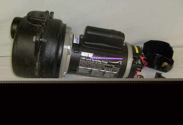 Wayne lawn sprinkler pump 5250 gph 2 hp 2