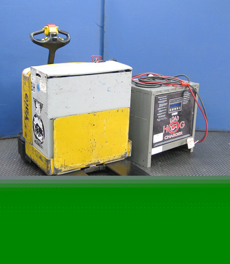 Yale low lift pallet jack / truck mpw 060 w/ load hog