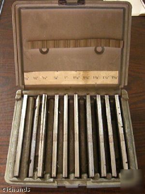 *usa made* parallel bar ultra machinist tool set 1/2