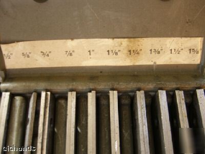 *usa made* parallel bar ultra machinist tool set 1/2