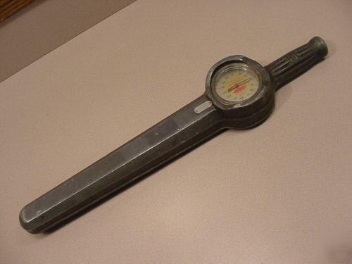 Utica dial torque wrench 175 ft. lbs. aircraft auto 