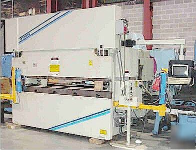 Wysong hydraulic press brake PH100X120 mfg 1991 100 ton