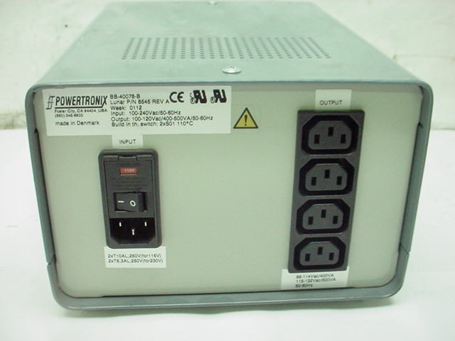 Powertronix isolation transformer 120 volt ac 500VA out