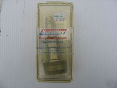 Safeway quick coupler adapter cps 25-4-7D