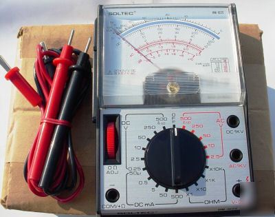 Soltec mdl hm-102S multimeter~vom-multitester~ 