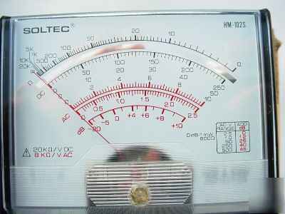 Soltec mdl hm-102S multimeter~vom-multitester~ 