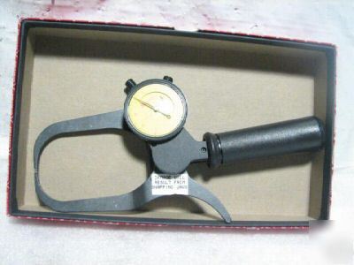 Starrett outside dial indicator gage 25MM range 1017M-1