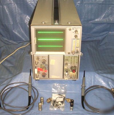 Tektronix os-245(p)/u oscilloscope w/7A18 & td-1085U