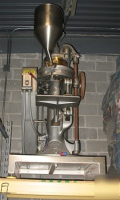 Used: f j stokes rotary tablet press, model B2, 4 ton m