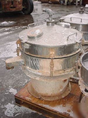 Vibratory screener 28 in 700 mm j little mercer 