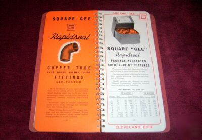 1950 square gee costalog - graber mfg. - pipe fittings