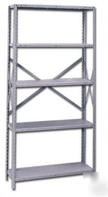 24X36 X87 steel industrial warehouse shelving 