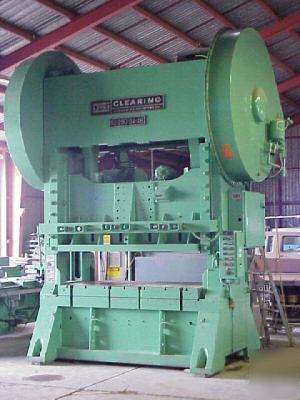 250 ton clearing straight side press 84X48 bed 12