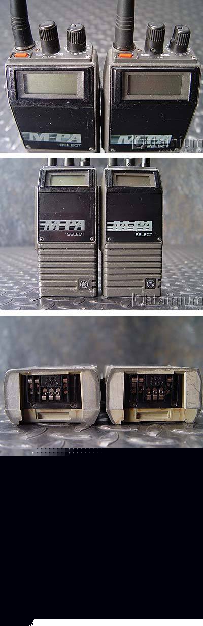 4 ea ge ericcson vhf select mpa pajcsx 157-174 mhz 6W