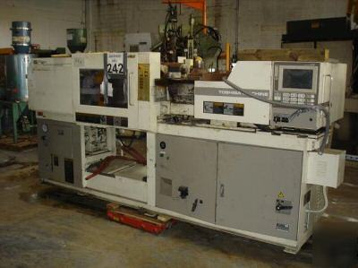 60 ton, 2.8 oz. toshiba injection molding machine '96