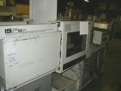 60 ton, 2.8 oz. toshiba injection molding machine '96